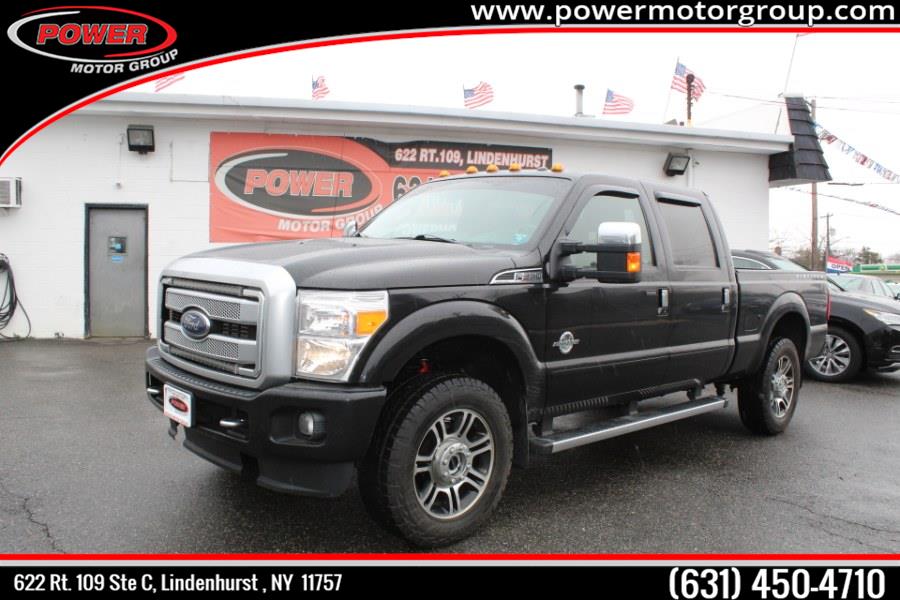 2016 Ford Super Duty F-350 SRW 4WD Crew Cab 156" Platinum, available for sale in Lindenhurst, New York | Power Motor Group. Lindenhurst, New York