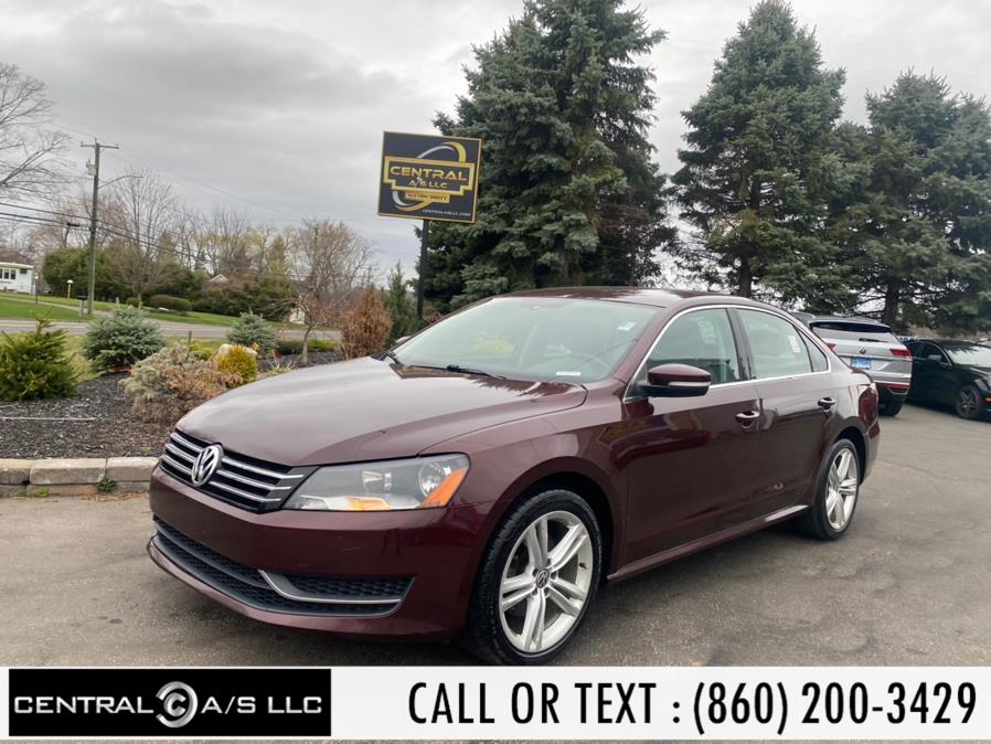 2013 Volkswagen Passat 4dr Sdn 2.5L Auto SE w/Sunroof & Nav PZEV, available for sale in East Windsor, Connecticut | Central A/S LLC. East Windsor, Connecticut 2013 Volkswagen Passat 4dr Sdn 2.5L Auto SE w/Sunroof & Nav PZEV, available for sale in East Windsor, Connecticut | Central A/S LLC. East Windsor, Connecticut