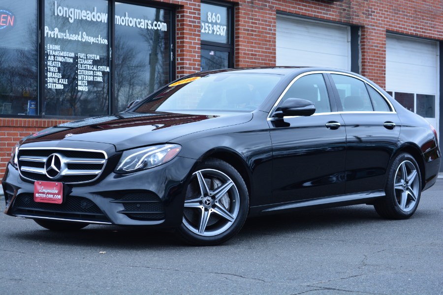 2018 Mercedes-Benz E-Class E 300 4MATIC Sedan, available for sale in ENFIELD, Connecticut | Longmeadow Motor Cars. ENFIELD, Connecticut