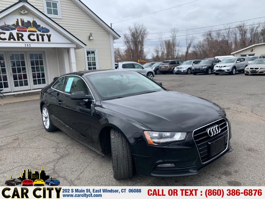 2014 Audi A5 2dr Cpe Auto quattro 2.0T Premium, available for sale in East Windsor, Connecticut | Car City LLC. East Windsor, Connecticut 2014 Audi A5 2dr Cpe Auto quattro 2.0T Premium, available for sale in East Windsor, Connecticut | Car City LLC. East Windsor, Connecticut