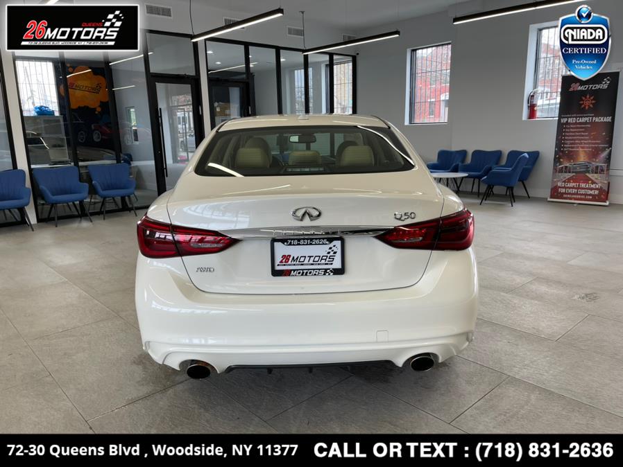 Used INFINITI Q50 3.0t LUXE AWD 2018 | 26 Motors Queens. Woodside, New York Used INFINITI Q50 3.0t LUXE AWD 2018 | 26 Motors Queens. Woodside, New York