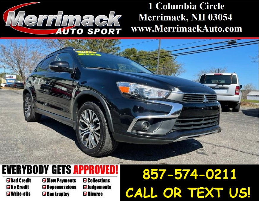 2017 Mitsubishi Outlander Sport SEL 2.4 AWC CVT, available for sale in Merrimack, New Hampshire | Merrimack Autosport. Merrimack, New Hampshire 2017 Mitsubishi Outlander Sport SEL 2.4 AWC CVT, available for sale in Merrimack, New Hampshire | Merrimack Autosport. Merrimack, New Hampshire