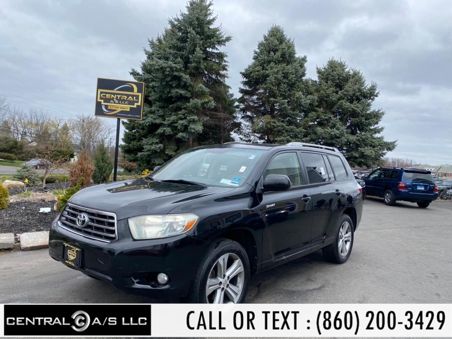 2008 Toyota Highlander 4WD 4dr Sport, available for sale in East Windsor, Connecticut | Central A/S LLC. East Windsor, Connecticut