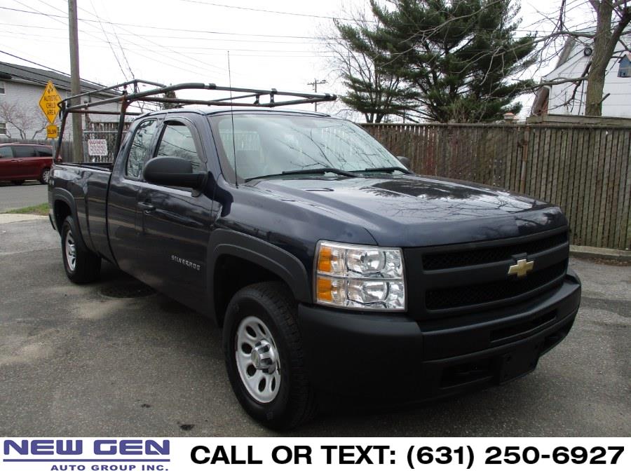 2010 Chevrolet Silverado 1500 4WD Ext Cab 157.5" Work Truck, available for sale in West Babylon, New York | New Gen Auto Group. West Babylon, New York