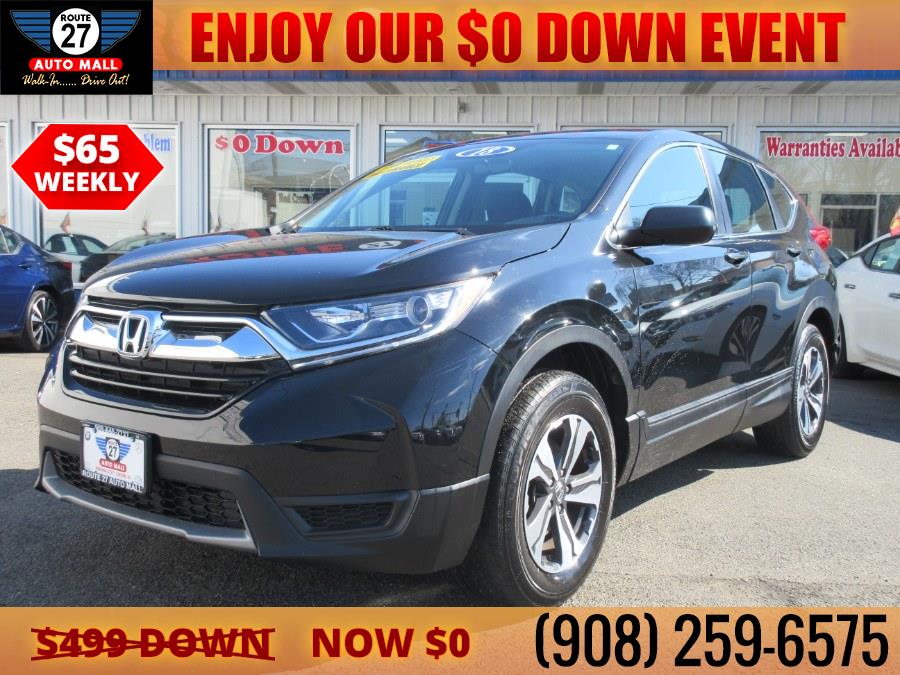 2019 Honda CR-V LX AWD, available for sale in Linden, New Jersey | Route 27 Auto Mall. Linden, New Jersey 2019 Honda CR-V LX AWD, available for sale in Linden, New Jersey | Route 27 Auto Mall. Linden, New Jersey