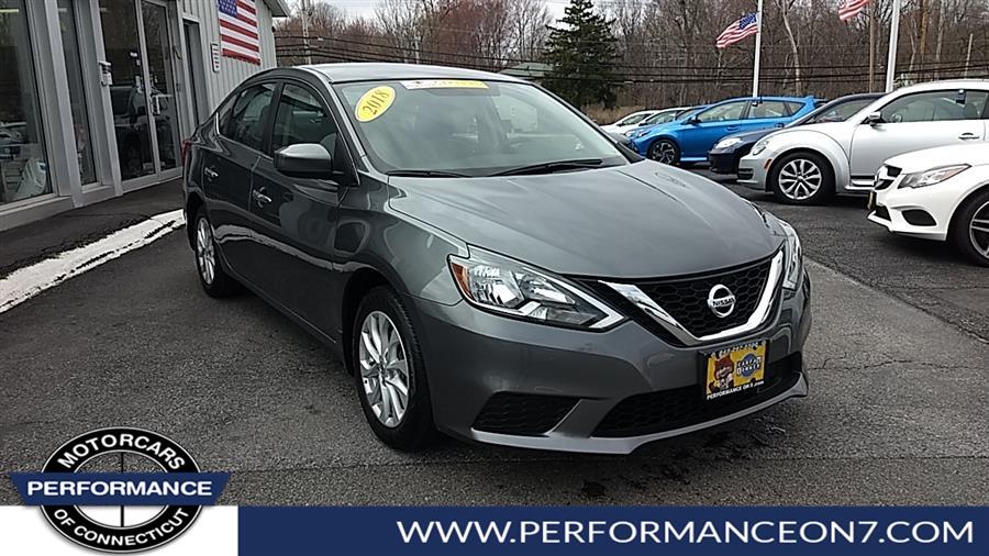 2018 Nissan Sentra S CVT, available for sale in Wilton, Connecticut | Performance Motor Cars Of Connecticut LLC. Wilton, Connecticut
