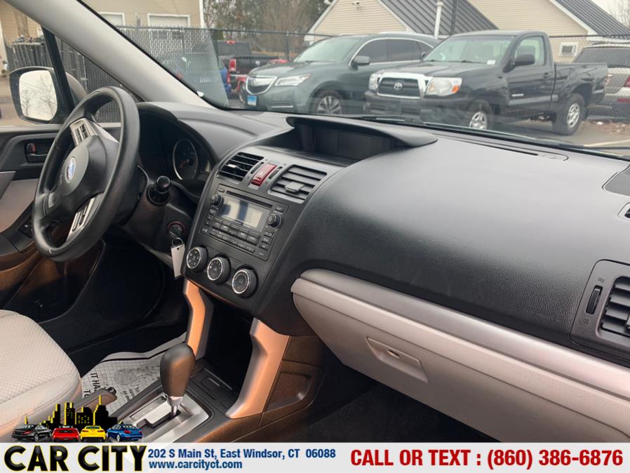 2015 Subaru Forester 4dr CVT 2.5i PZEV, available for sale in East Windsor, Connecticut | Car City LLC. East Windsor, Connecticut 2015 Subaru Forester 4dr CVT 2.5i PZEV, available for sale in East Windsor, Connecticut | Car City LLC. East Windsor, Connecticut