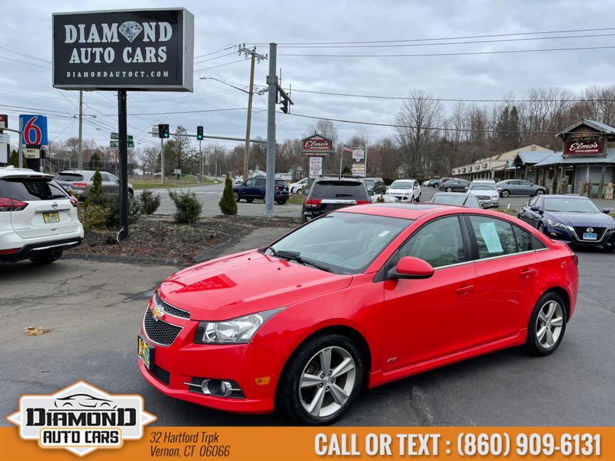 2014 Chevrolet Cruze 4dr Sdn Man 2LT, available for sale in Vernon, Connecticut | TD Automotive Enterprises LLC DBA Diamond Auto Cars. Vernon, Connecticut 2014 Chevrolet Cruze 4dr Sdn Man 2LT, available for sale in Vernon, Connecticut | TD Automotive Enterprises LLC DBA Diamond Auto Cars. Vernon, Connecticut