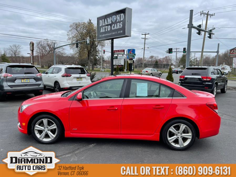 2014 Chevrolet Cruze 4dr Sdn Man 2LT, available for sale in Vernon, Connecticut | TD Automotive Enterprises LLC DBA Diamond Auto Cars. Vernon, Connecticut 2014 Chevrolet Cruze 4dr Sdn Man 2LT, available for sale in Vernon, Connecticut | TD Automotive Enterprises LLC DBA Diamond Auto Cars. Vernon, Connecticut