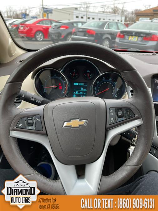 2014 Chevrolet Cruze 4dr Sdn Man 2LT, available for sale in Vernon, Connecticut | TD Automotive Enterprises LLC DBA Diamond Auto Cars. Vernon, Connecticut 2014 Chevrolet Cruze 4dr Sdn Man 2LT, available for sale in Vernon, Connecticut | TD Automotive Enterprises LLC DBA Diamond Auto Cars. Vernon, Connecticut