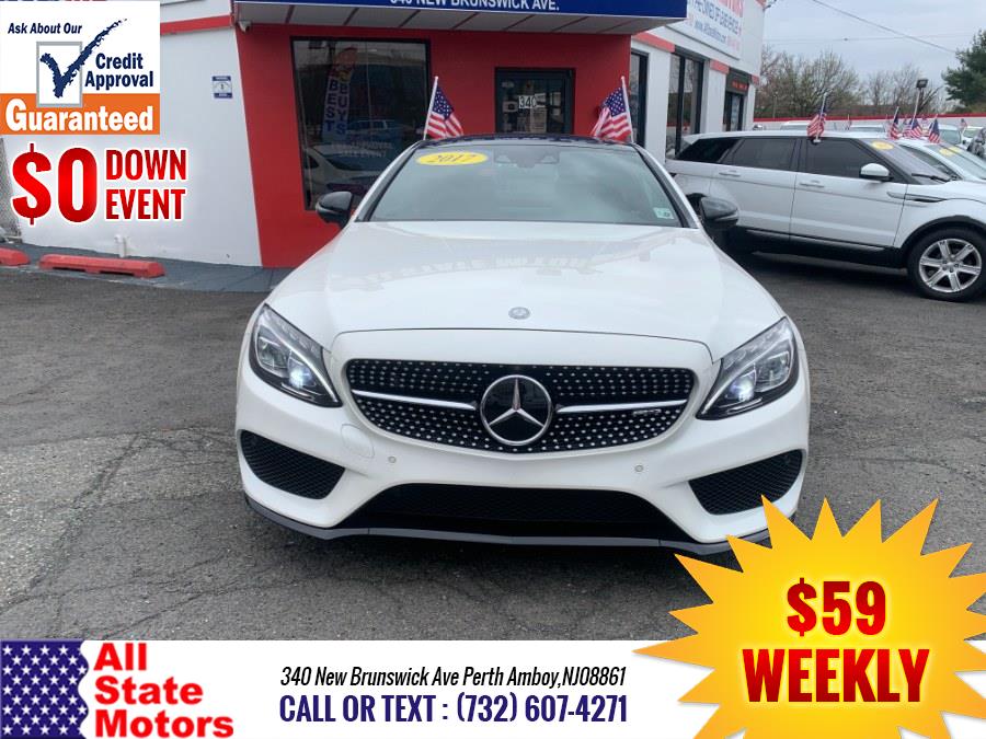 2017 Mercedes-Benz C-Class AMG C 43 4MATIC Coupe, available for sale in Perth Amboy, New Jersey | All State Motor Inc. Perth Amboy, New Jersey 2017 Mercedes-Benz C-Class AMG C 43 4MATIC Coupe, available for sale in Perth Amboy, New Jersey | All State Motor Inc. Perth Amboy, New Jersey