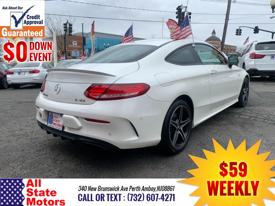 2017 Mercedes-Benz C-Class AMG C 43 4MATIC Coupe, available for sale in Perth Amboy, New Jersey | All State Motor Inc. Perth Amboy, New Jersey 2017 Mercedes-Benz C-Class AMG C 43 4MATIC Coupe, available for sale in Perth Amboy, New Jersey | All State Motor Inc. Perth Amboy, New Jersey