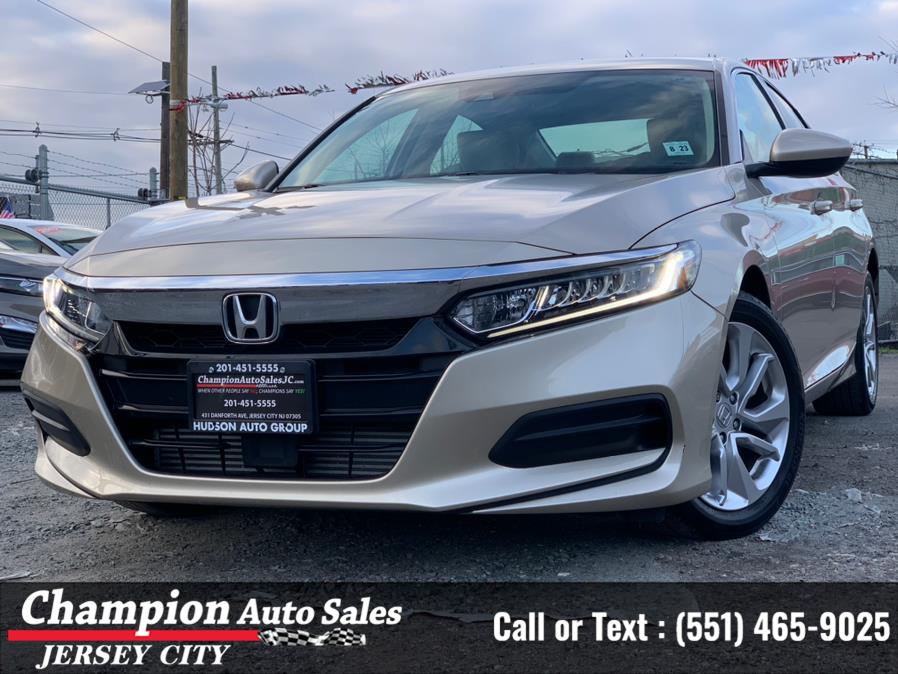 Used Honda Accord Sedan LX 1.5T CVT 2018 | Champion Auto Sales of JC. Jersey City, New Jersey Used Honda Accord Sedan LX 1.5T CVT 2018 | Champion Auto Sales of JC. Jersey City, New Jersey