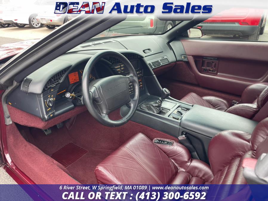 Used Chevrolet Corvette 40TH ANNIVERSARY CONVERTIBLE 2dr Convertible 1993 | Dean Auto Sales. W Springfield, Massachusetts Used Chevrolet Corvette 40TH ANNIVERSARY CONVERTIBLE 2dr Convertible 1993 | Dean Auto Sales. W Springfield, Massachusetts