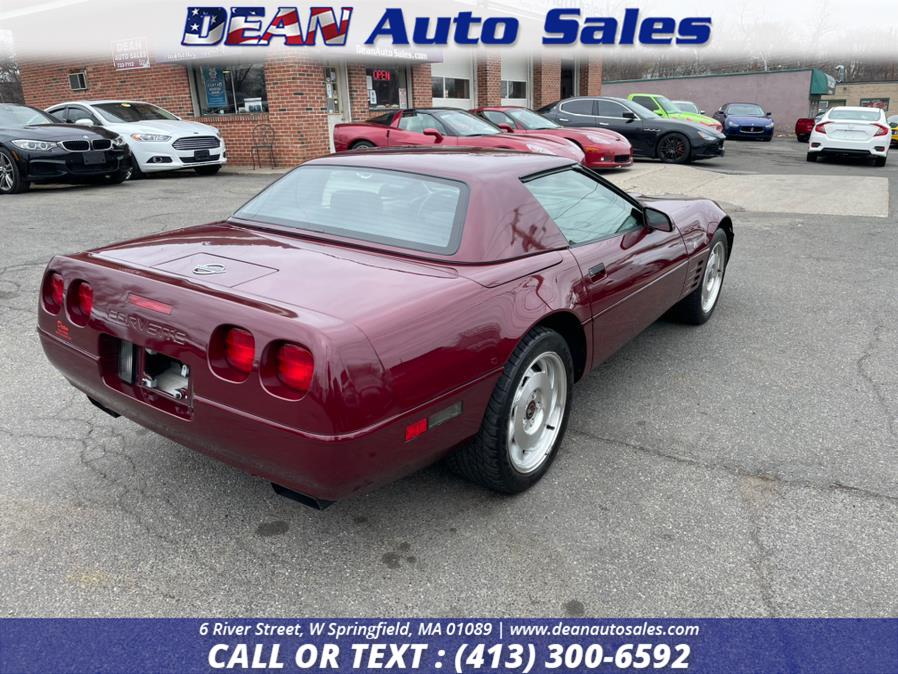 Used Chevrolet Corvette 40TH ANNIVERSARY CONVERTIBLE 2dr Convertible 1993 | Dean Auto Sales. W Springfield, Massachusetts Used Chevrolet Corvette 40TH ANNIVERSARY CONVERTIBLE 2dr Convertible 1993 | Dean Auto Sales. W Springfield, Massachusetts
