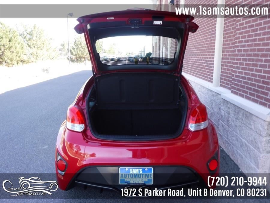 Used Hyundai Veloster 3dr Cpe Auto Turbo 2015 | Sam's Automotive. Denver, Colorado Used Hyundai Veloster 3dr Cpe Auto Turbo 2015 | Sam's Automotive. Denver, Colorado