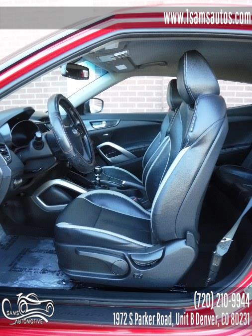 Used Hyundai Veloster 3dr Cpe Auto Turbo 2015 | Sam's Automotive. Denver, Colorado Used Hyundai Veloster 3dr Cpe Auto Turbo 2015 | Sam's Automotive. Denver, Colorado