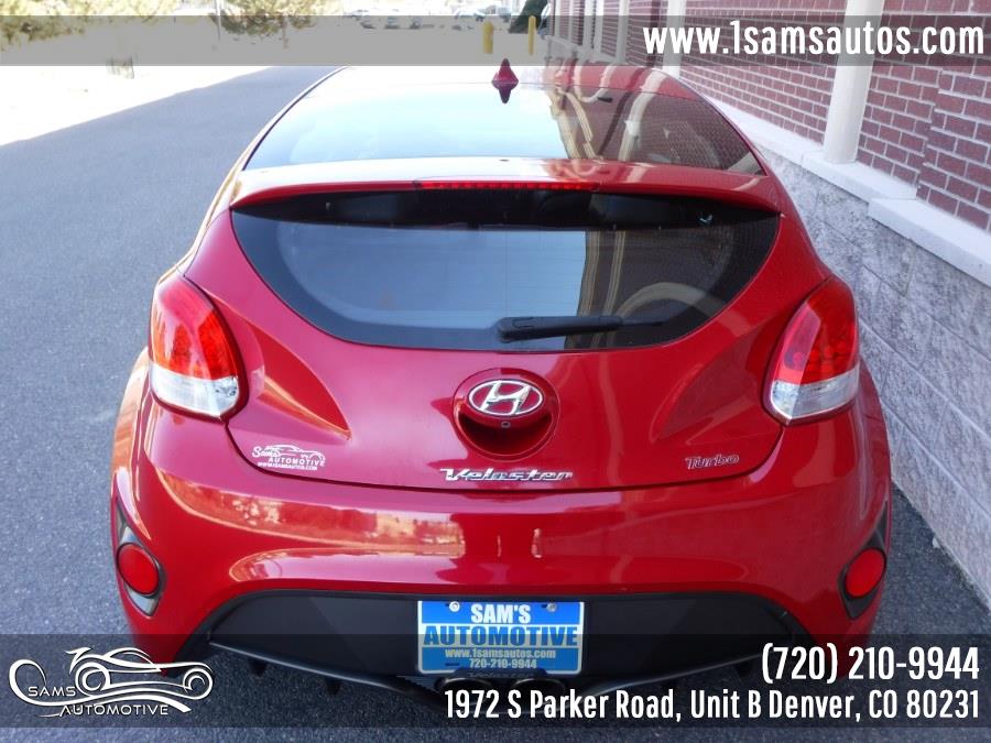 Used Hyundai Veloster 3dr Cpe Auto Turbo 2015 | Sam's Automotive. Denver, Colorado Used Hyundai Veloster 3dr Cpe Auto Turbo 2015 | Sam's Automotive. Denver, Colorado