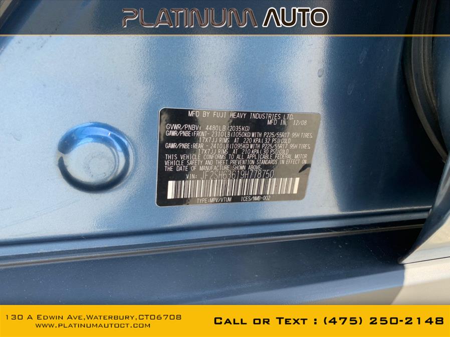 Used Subaru Forester (Natl) 4dr Auto X w/Prem/All-Weather PZEV 2009 | Platinum Auto Care. Waterbury, Connecticut Used Subaru Forester (Natl) 4dr Auto X w/Prem/All-Weather PZEV 2009 | Platinum Auto Care. Waterbury, Connecticut