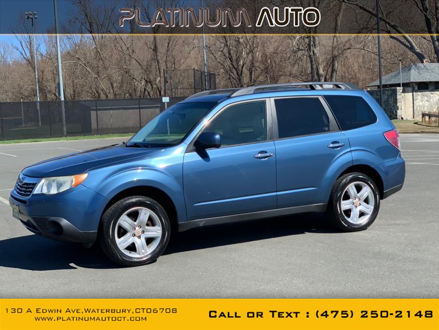 Used Subaru Forester (Natl) 4dr Auto X w/Prem/All-Weather PZEV 2009 | Platinum Auto Care. Waterbury, Connecticut Used Subaru Forester (Natl) 4dr Auto X w/Prem/All-Weather PZEV 2009 | Platinum Auto Care. Waterbury, Connecticut