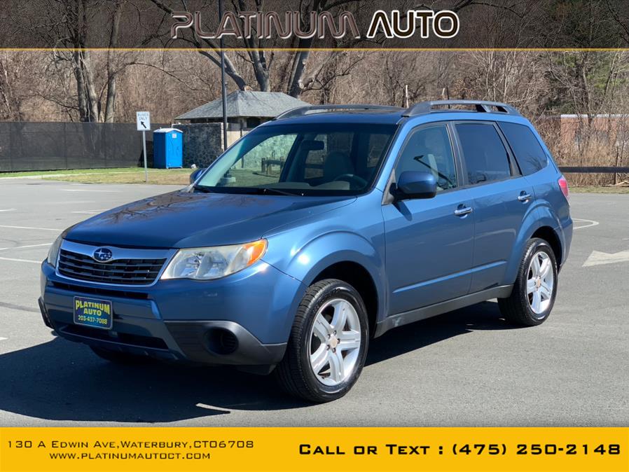 Used Subaru Forester (Natl) 4dr Auto X w/Prem/All-Weather PZEV 2009 | Platinum Auto Care. Waterbury, Connecticut Used Subaru Forester (Natl) 4dr Auto X w/Prem/All-Weather PZEV 2009 | Platinum Auto Care. Waterbury, Connecticut