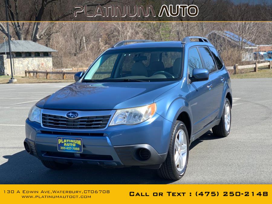Used Subaru Forester (Natl) 4dr Auto X w/Prem/All-Weather PZEV 2009 | Platinum Auto Care. Waterbury, Connecticut Used Subaru Forester (Natl) 4dr Auto X w/Prem/All-Weather PZEV 2009 | Platinum Auto Care. Waterbury, Connecticut