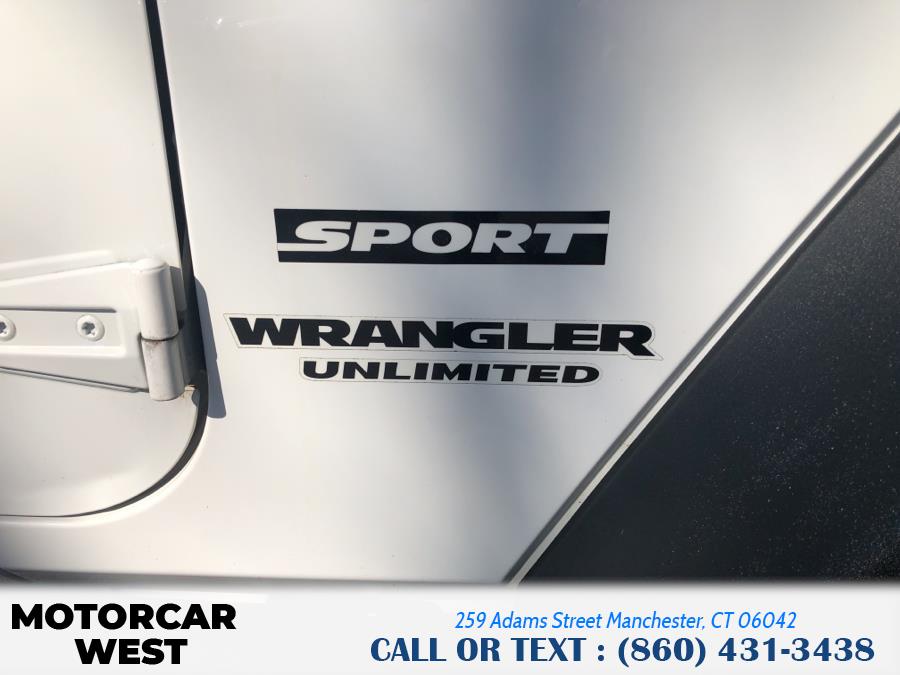 Used Jeep Wrangler Unlimited 4WD 4dr Sport 2010 | Motorcar West. Manchester, Connecticut Used Jeep Wrangler Unlimited 4WD 4dr Sport 2010 | Motorcar West. Manchester, Connecticut