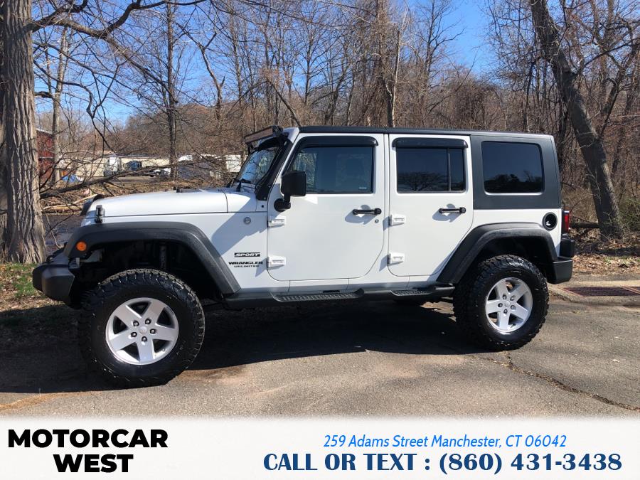 Used Jeep Wrangler Unlimited 4WD 4dr Sport 2010 | Motorcar West. Manchester, Connecticut Used Jeep Wrangler Unlimited 4WD 4dr Sport 2010 | Motorcar West. Manchester, Connecticut