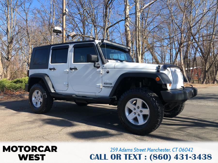 Used Jeep Wrangler Unlimited 4WD 4dr Sport 2010 | Motorcar West. Manchester, Connecticut Used Jeep Wrangler Unlimited 4WD 4dr Sport 2010 | Motorcar West. Manchester, Connecticut