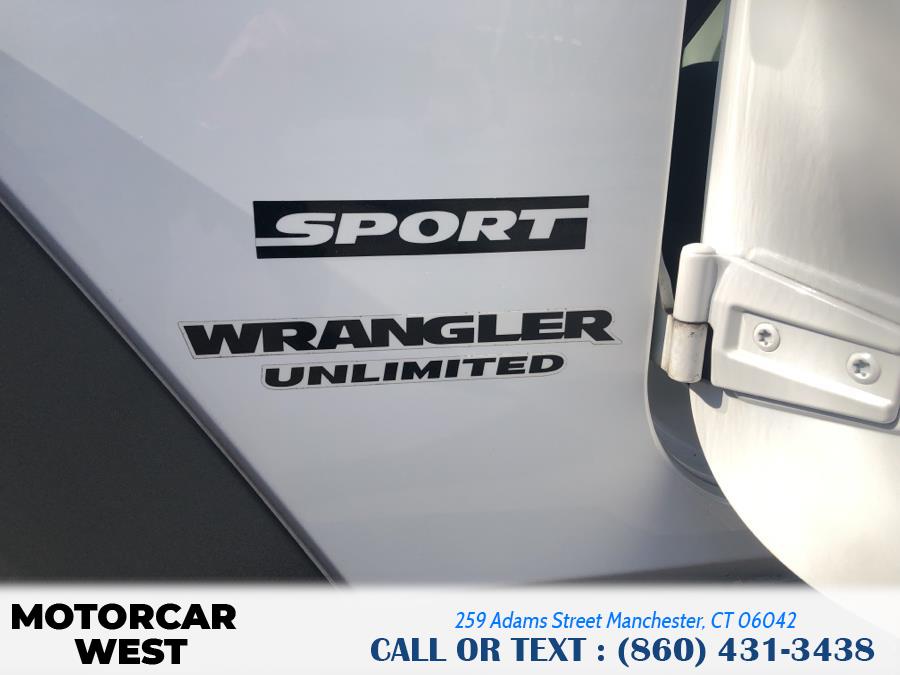 Used Jeep Wrangler Unlimited 4WD 4dr Sport 2010 | Motorcar West. Manchester, Connecticut Used Jeep Wrangler Unlimited 4WD 4dr Sport 2010 | Motorcar West. Manchester, Connecticut