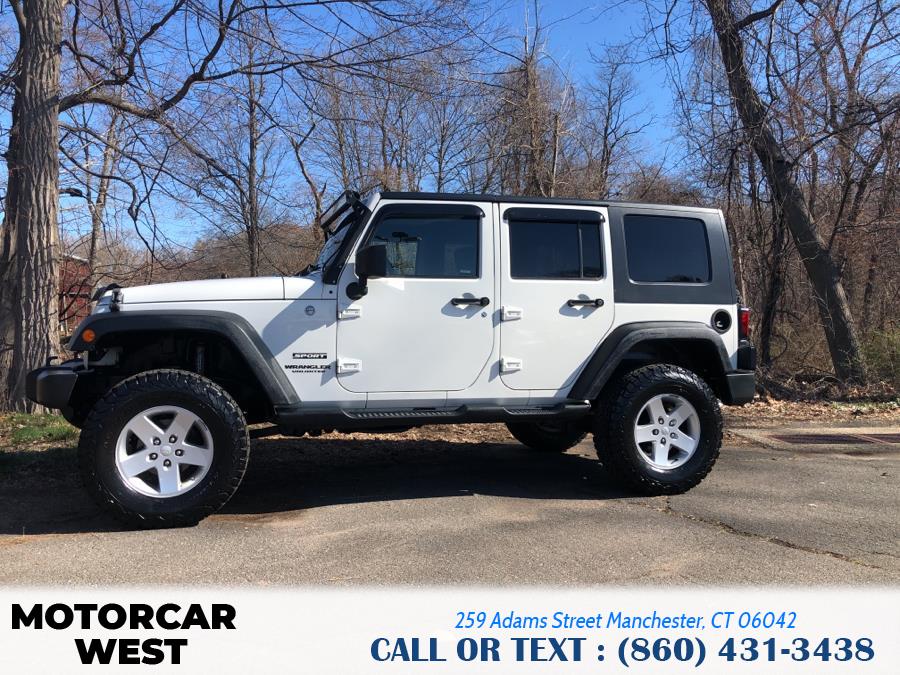 Used Jeep Wrangler Unlimited 4WD 4dr Sport 2010 | Motorcar West. Manchester, Connecticut Used Jeep Wrangler Unlimited 4WD 4dr Sport 2010 | Motorcar West. Manchester, Connecticut