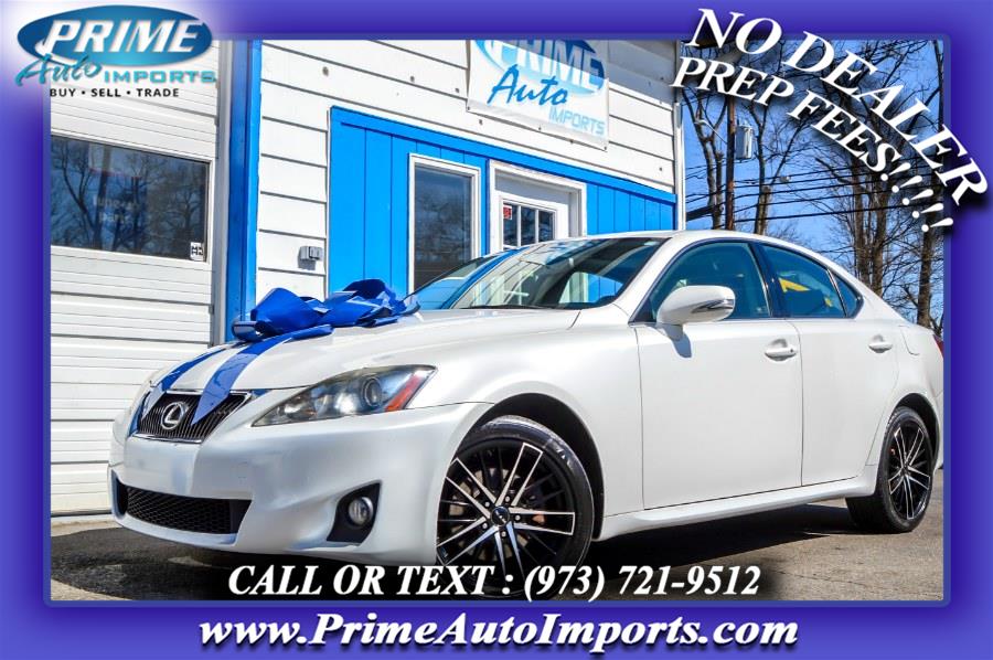 2011 Lexus IS 250 4dr Sport Sdn Auto AWD, available for sale in Bloomingdale, New Jersey | Prime Auto Imports. Bloomingdale, New Jersey