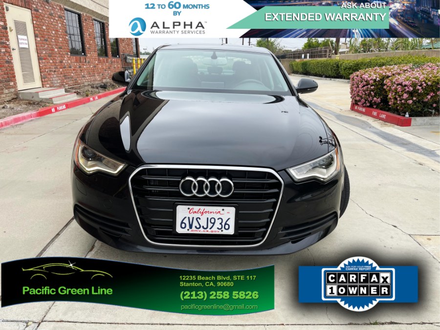 Used Audi A6 4dr Sdn FrontTrak 2.0T Premium Plus 2012 | Pacific Green Line. Stanton, California Used Audi A6 4dr Sdn FrontTrak 2.0T Premium Plus 2012 | Pacific Green Line. Stanton, California