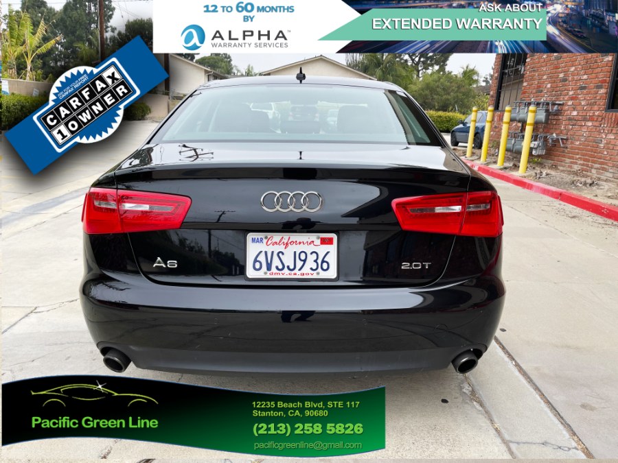 Used Audi A6 4dr Sdn FrontTrak 2.0T Premium Plus 2012 | Pacific Green Line. Stanton, California Used Audi A6 4dr Sdn FrontTrak 2.0T Premium Plus 2012 | Pacific Green Line. Stanton, California