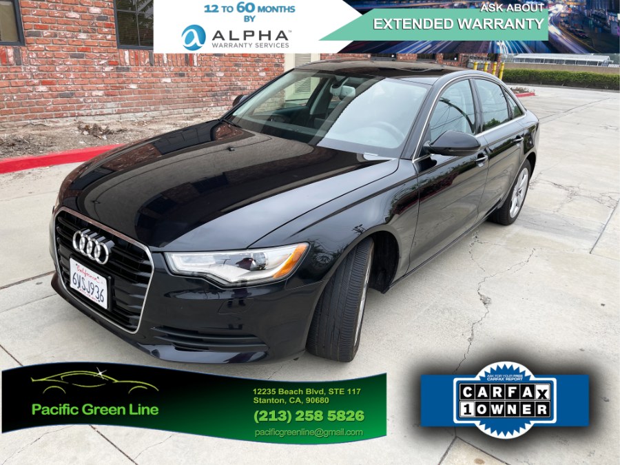 Used Audi A6 4dr Sdn FrontTrak 2.0T Premium Plus 2012 | Pacific Green Line. Stanton, California Used Audi A6 4dr Sdn FrontTrak 2.0T Premium Plus 2012 | Pacific Green Line. Stanton, California