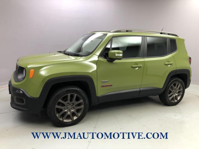 2016 Jeep Renegade 4WD 4dr 75th Anniversary, available for sale in Naugatuck, Connecticut | J&M Automotive Sls&Svc LLC. Naugatuck, Connecticut
