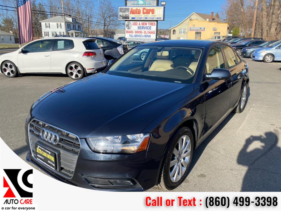 2014 Audi A4 4dr Sdn Auto quattro 2.0T Premium, available for sale in Vernon , Connecticut | Auto Care Motors. Vernon , Connecticut 2014 Audi A4 4dr Sdn Auto quattro 2.0T Premium, available for sale in Vernon , Connecticut | Auto Care Motors. Vernon , Connecticut