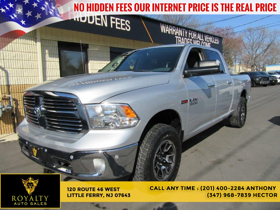 2017 Ram 1500 Big Horn 4x4 Crew Cab 6''4" Box, available for sale in Little Ferry, New Jersey | Royalty Auto Sales. Little Ferry, New Jersey