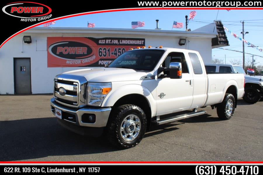 2014 Ford Super Duty F-350 SRW 4WD SuperCab 158" Lariat, available for sale in Lindenhurst, New York | Power Motor Group. Lindenhurst, New York