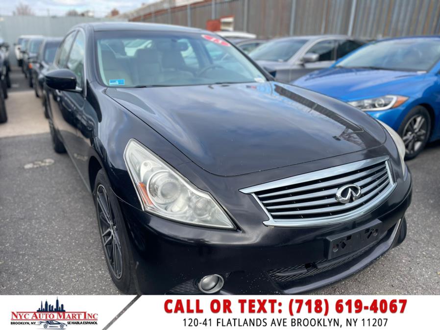 Used INFINITI G37 Sedan 4dr x AWD 2013 | NYC Automart Inc. Brooklyn, New York Used INFINITI G37 Sedan 4dr x AWD 2013 | NYC Automart Inc. Brooklyn, New York
