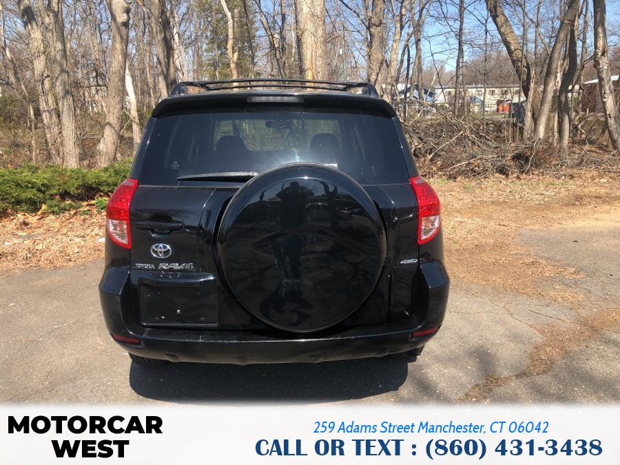 Used Toyota RAV4 4WD 4dr 4-cyl 4-Spd AT 2008 | Motorcar West. Manchester, Connecticut Used Toyota RAV4 4WD 4dr 4-cyl 4-Spd AT 2008 | Motorcar West. Manchester, Connecticut
