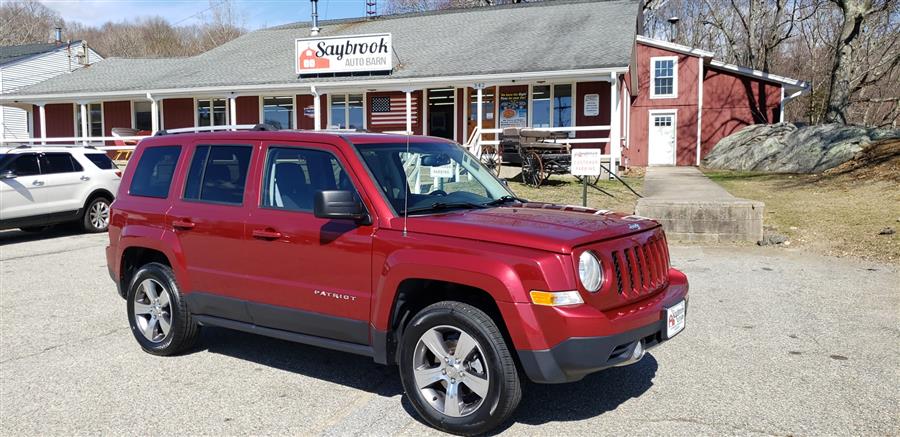 2017 Jeep Patriot High Altitude 4x4, available for sale in Old Saybrook, Connecticut | Saybrook Auto Barn. Old Saybrook, Connecticut