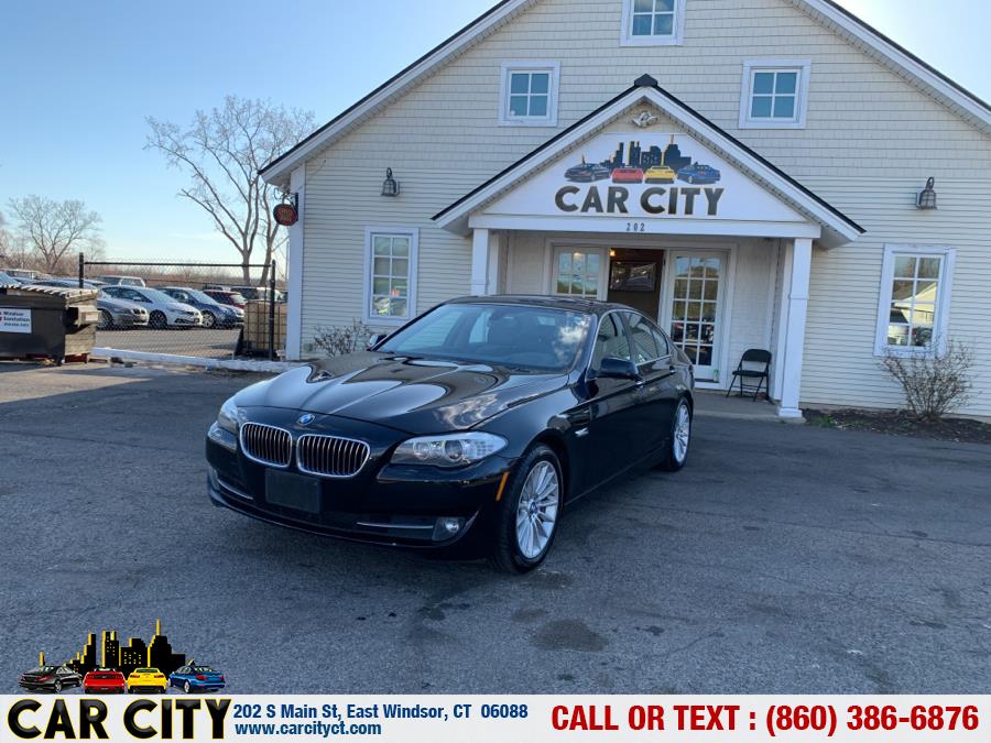 2013 BMW 5 Series 4dr Sdn 535i xDrive AWD, available for sale in East Windsor, Connecticut | Car City LLC. East Windsor, Connecticut