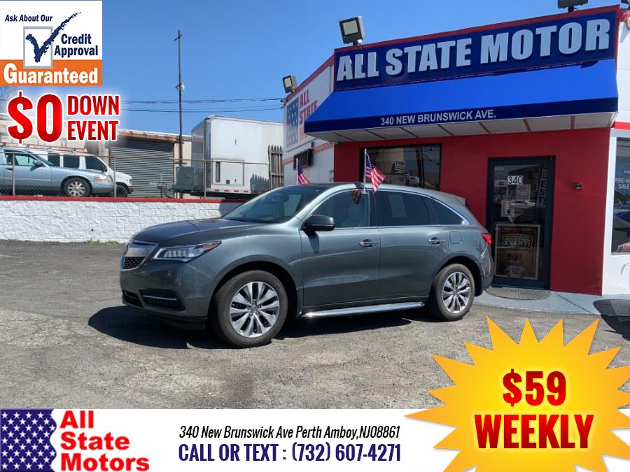 Used Acura MDX SH-AWD 4dr Tech Pkg 2015 | All State Motor Inc. Perth Amboy, New Jersey Used Acura MDX SH-AWD 4dr Tech Pkg 2015 | All State Motor Inc. Perth Amboy, New Jersey