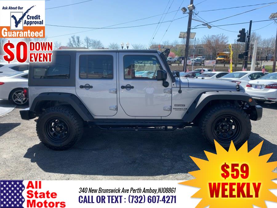 Used Jeep Wrangler Unlimited 4WD 4dr Sport 2015 | All State Motor Inc. Perth Amboy, New Jersey Used Jeep Wrangler Unlimited 4WD 4dr Sport 2015 | All State Motor Inc. Perth Amboy, New Jersey