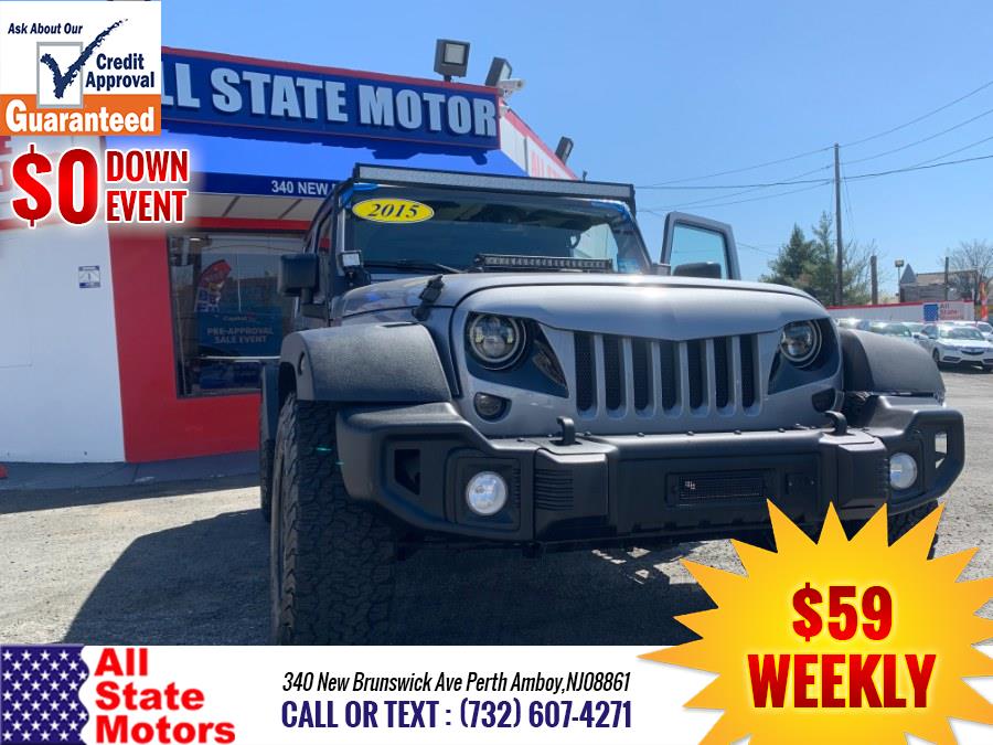 Used Jeep Wrangler Unlimited 4WD 4dr Sport 2015 | All State Motor Inc. Perth Amboy, New Jersey Used Jeep Wrangler Unlimited 4WD 4dr Sport 2015 | All State Motor Inc. Perth Amboy, New Jersey