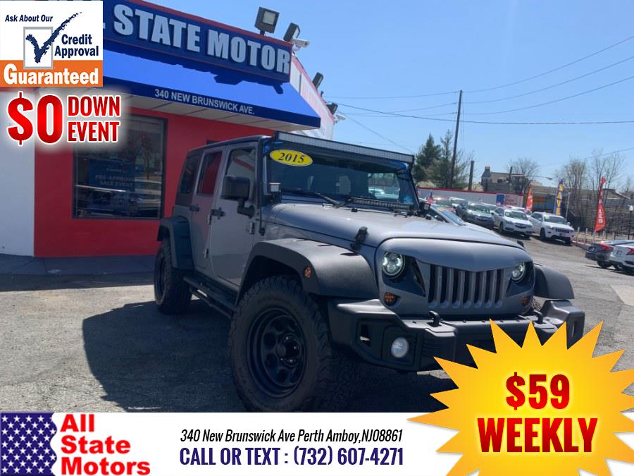 Used Jeep Wrangler Unlimited 4WD 4dr Sport 2015 | All State Motor Inc. Perth Amboy, New Jersey Used Jeep Wrangler Unlimited 4WD 4dr Sport 2015 | All State Motor Inc. Perth Amboy, New Jersey