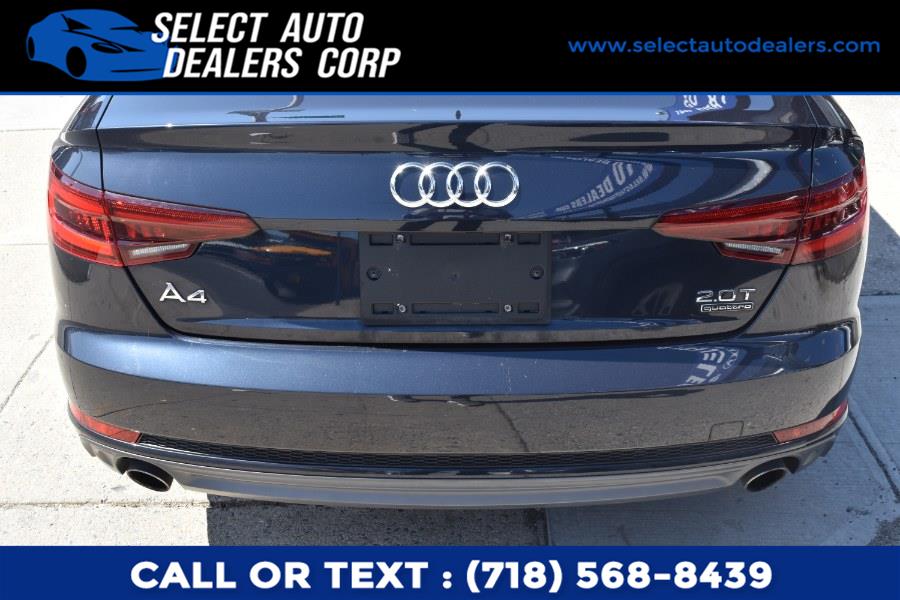 Used Audi A4 2.0 TFSI Tech Premium S Tronic quattro AWD 2018 | Select Auto Dealers Corp. Brooklyn, New York Used Audi A4 2.0 TFSI Tech Premium S Tronic quattro AWD 2018 | Select Auto Dealers Corp. Brooklyn, New York