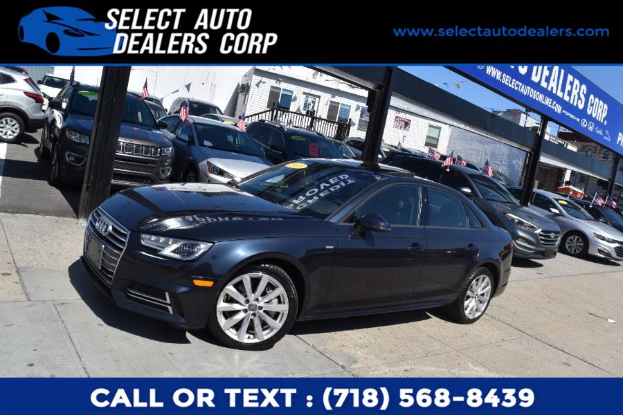Used Audi A4 2.0 TFSI Tech Premium S Tronic quattro AWD 2018 | Select Auto Dealers Corp. Brooklyn, New York Used Audi A4 2.0 TFSI Tech Premium S Tronic quattro AWD 2018 | Select Auto Dealers Corp. Brooklyn, New York