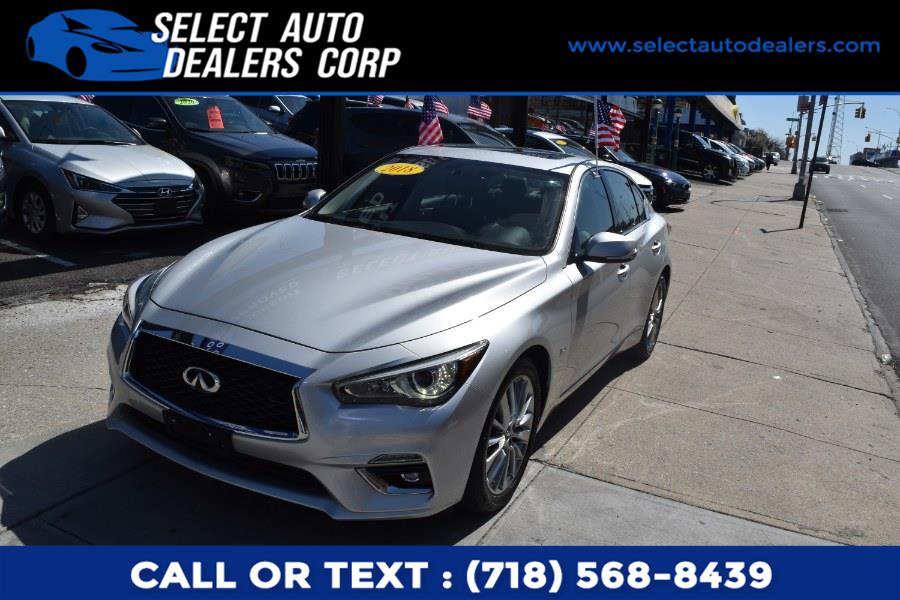 Used INFINITI Q50 3.0t LUXE AWD 2018 | Select Auto Dealers Corp. Brooklyn, New York Used INFINITI Q50 3.0t LUXE AWD 2018 | Select Auto Dealers Corp. Brooklyn, New York